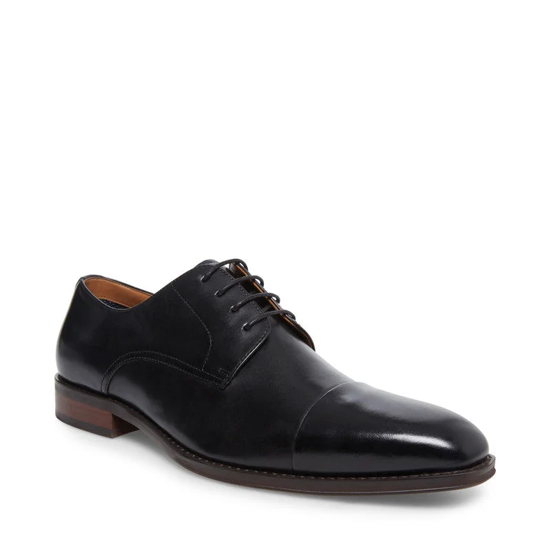 STEVE MADDEN Steve madden plot men's black formal shoes